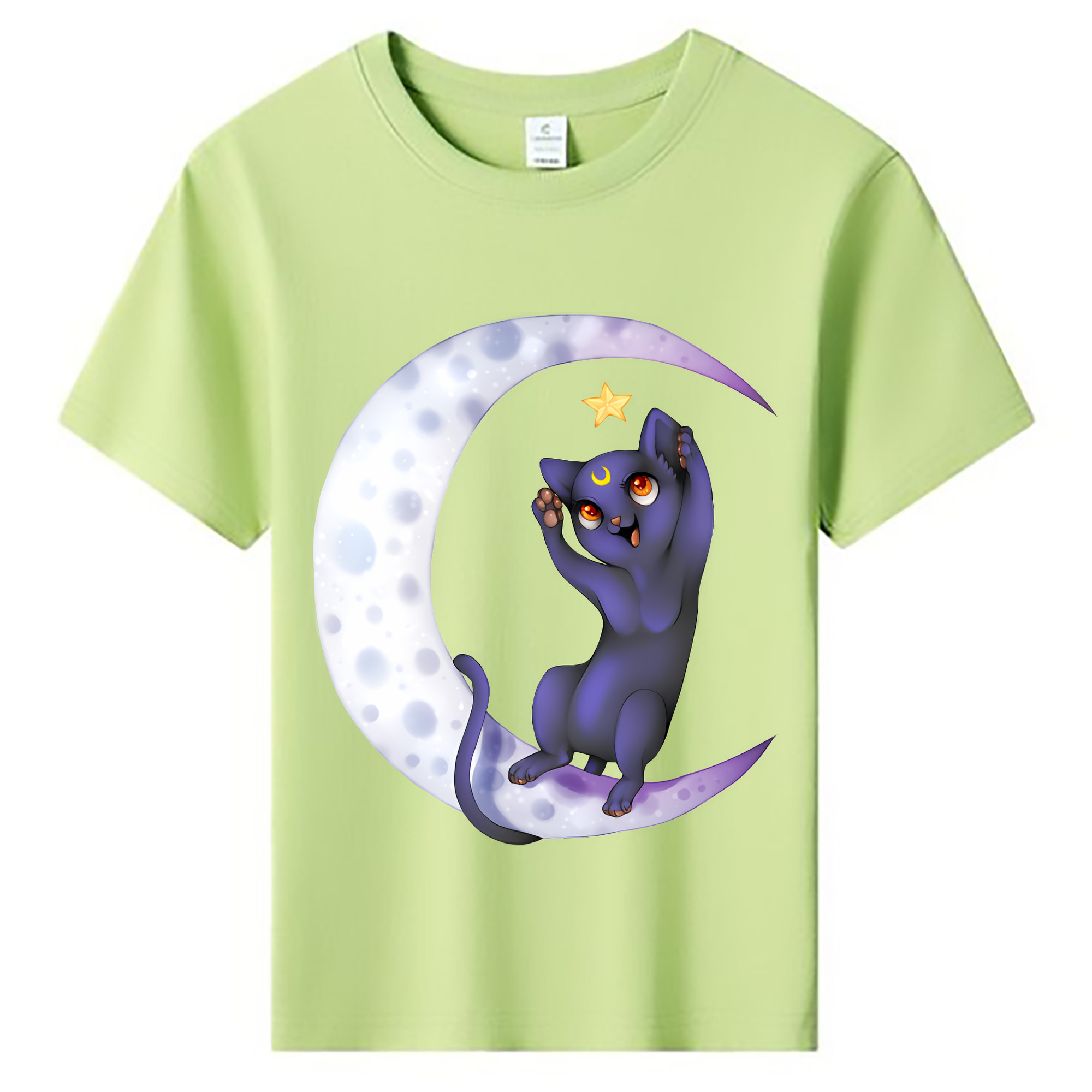 （画像用） 美少女戦士セーラームーン Sailor Moon 綿100％キッズTシャツ（フロントプリント）